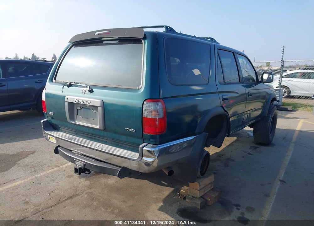 1998 TOYOTA 4RUNNER SR5 V6 VIN: JT3HN86R8W0168538
