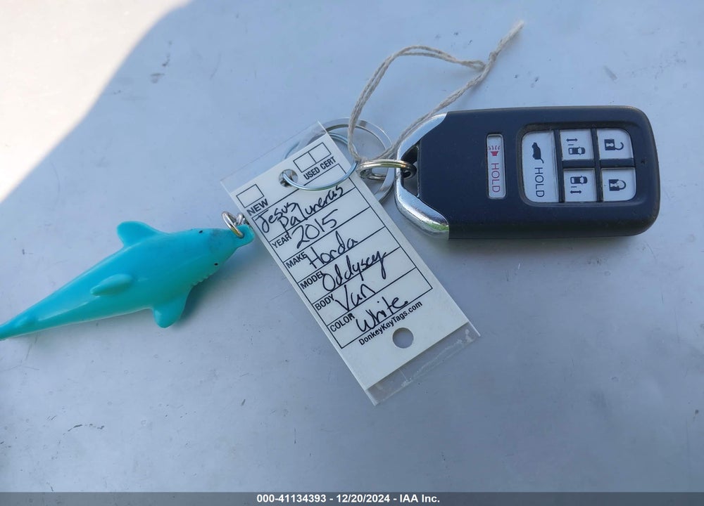 2015 HONDA ODYSSEY EX-L VIN: 5FNRL5H66FB060346