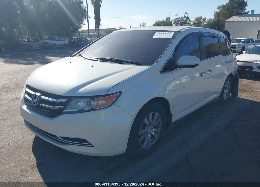 2015 HONDA ODYSSEY EX-L VIN: 5FNRL5H66FB060346