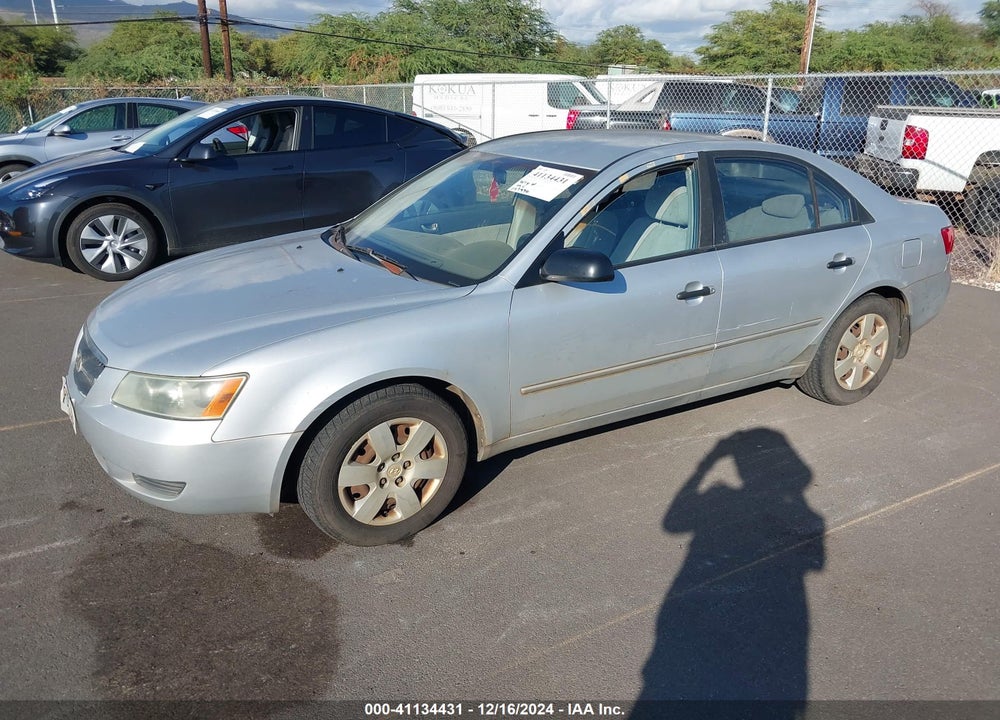 2007 HYUNDAI SONATA GLS VIN: 5NPET46C57H179350