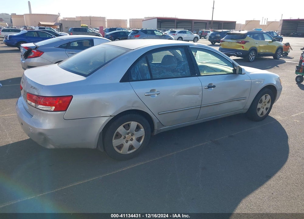 2007 HYUNDAI SONATA GLS VIN: 5NPET46C57H179350