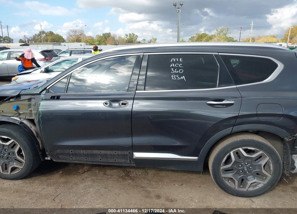 2021 HYUNDAI SANTA FE LIMITED VIN: 5NMS44AL3MH315913