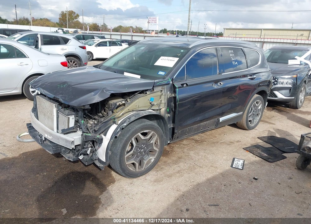 2021 HYUNDAI SANTA FE LIMITED VIN: 5NMS44AL3MH315913