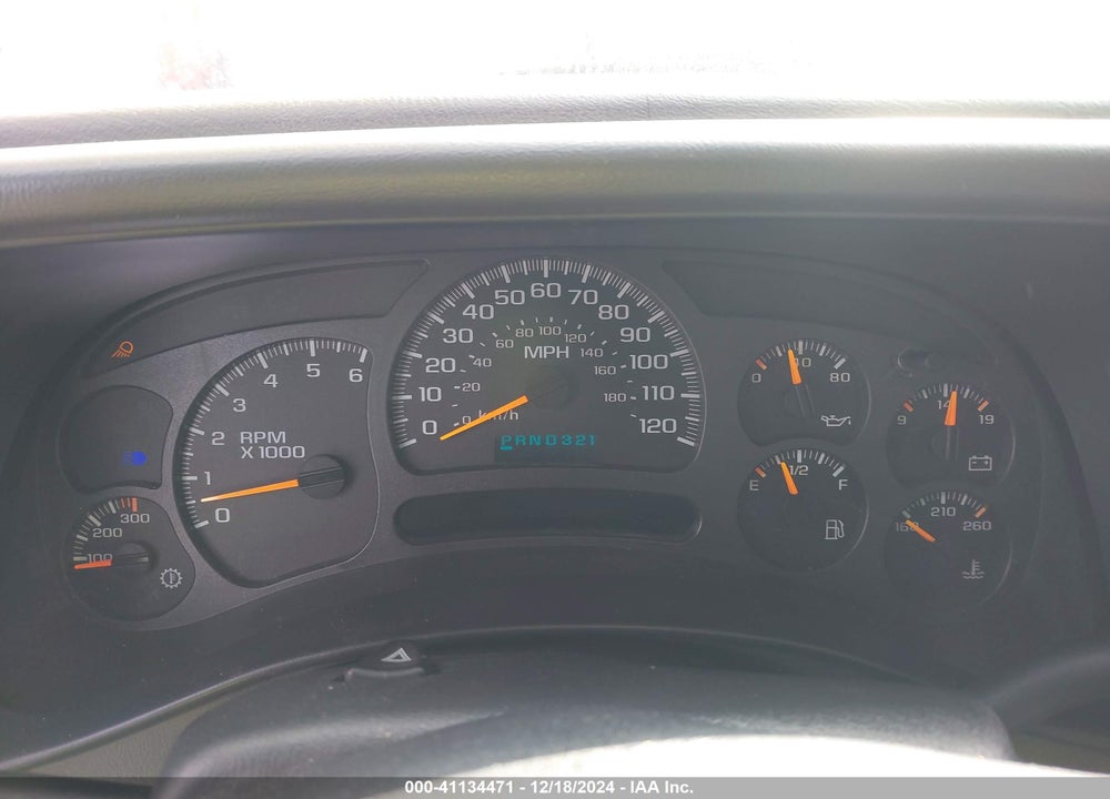 2003 GMC SIERRA 1500HD SLE VIN: 1GTGK13U13F185495
