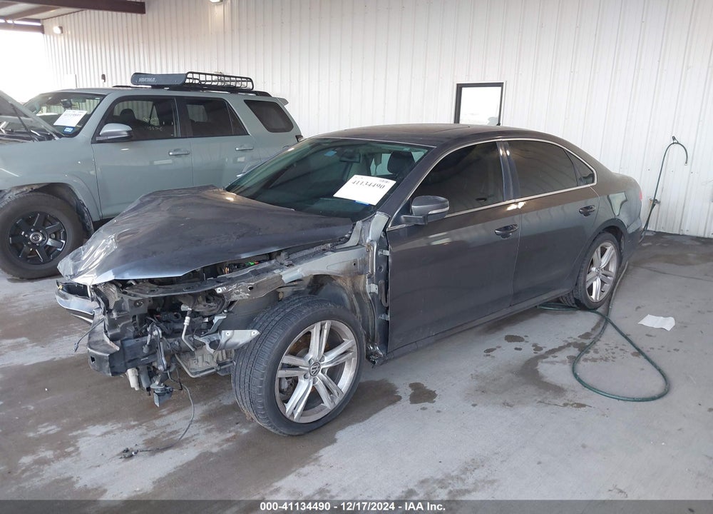 2014 VOLKSWAGEN PASSAT 2.5L SE VIN: 1VWBH7A36EC002034