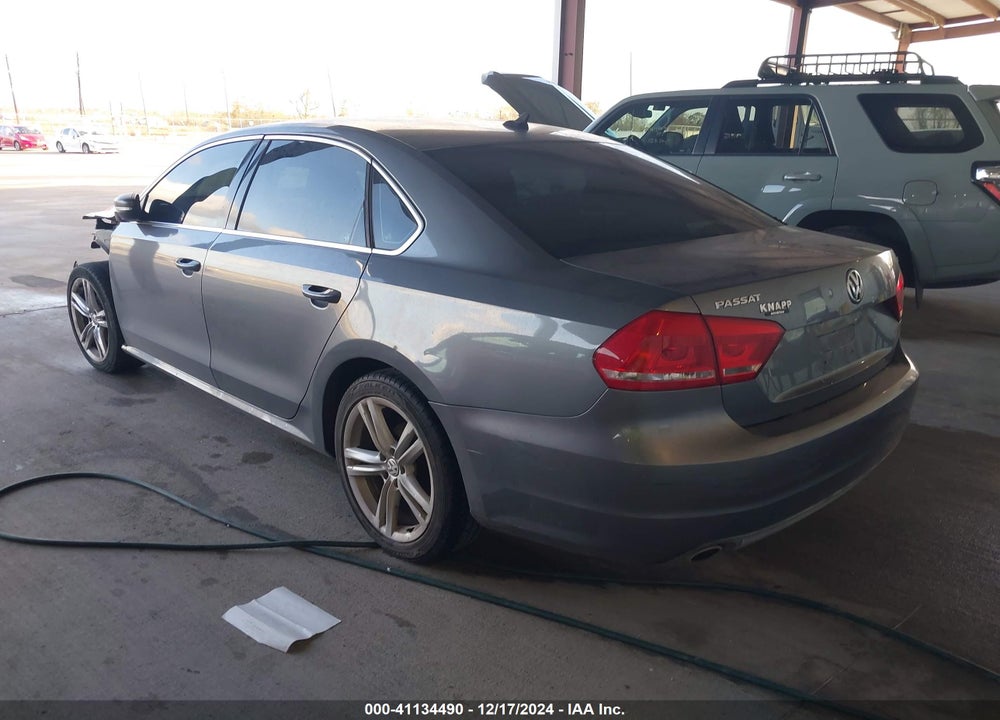 2014 VOLKSWAGEN PASSAT 2.5L SE VIN: 1VWBH7A36EC002034