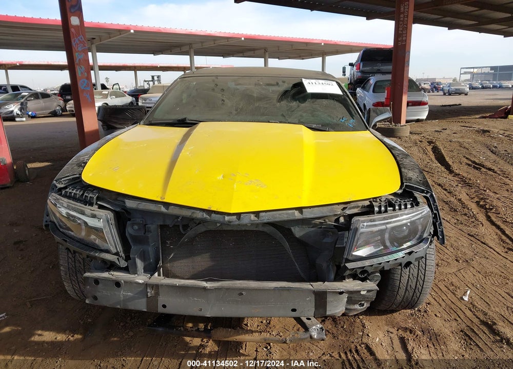 2015 CHEVROLET CAMARO VIN: 2G1FD3D36F9204619