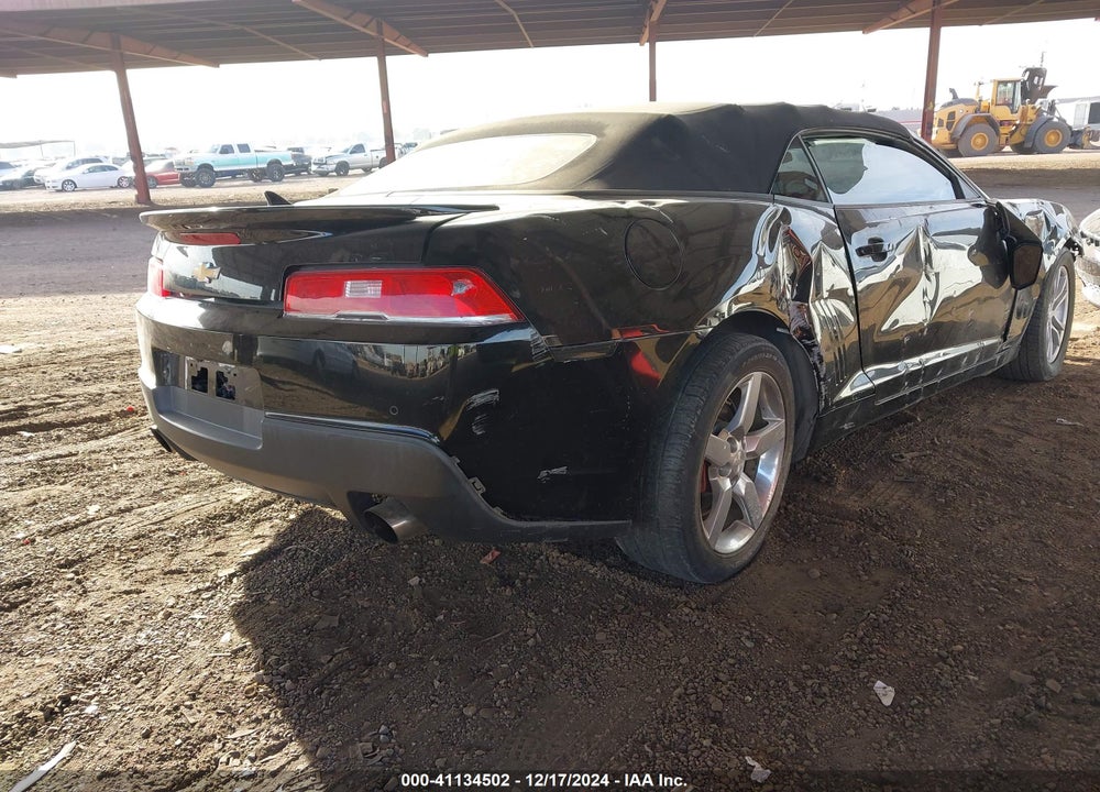 2015 CHEVROLET CAMARO VIN: 2G1FD3D36F9204619