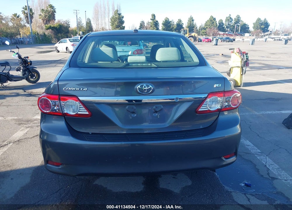 2013 TOYOTA COROLLA LE VIN: 2T1BU4EE8DC114705