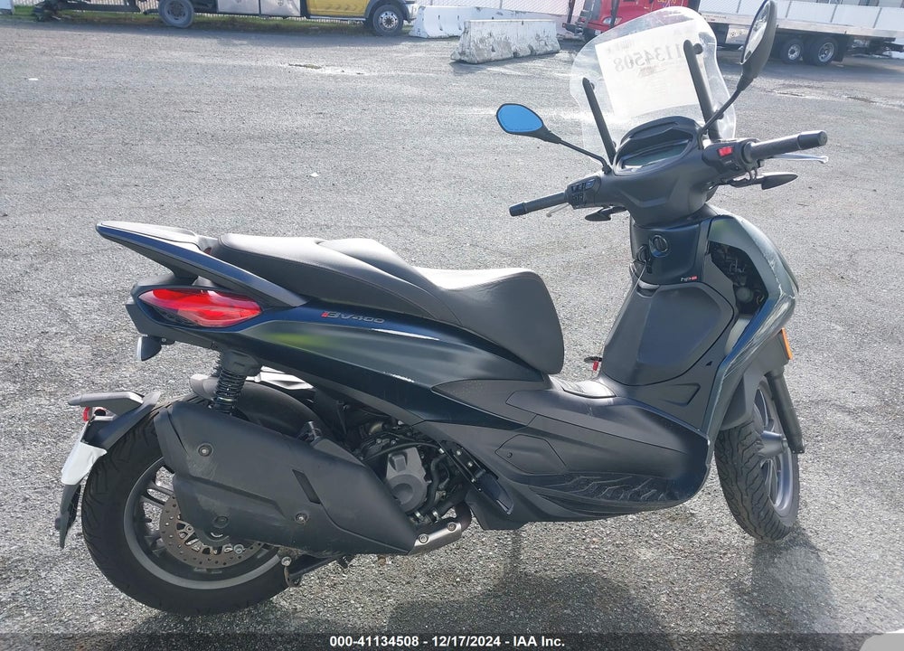 2022 PIAGGIO BV 400 VIN: ZAPMD20U3N5000006