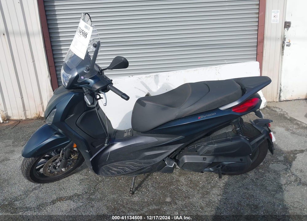 2022 PIAGGIO BV 400 VIN: ZAPMD20U3N5000006