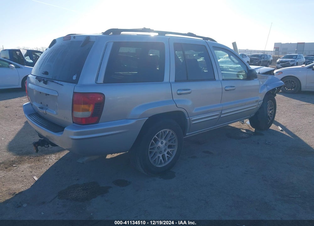 2004 JEEP GRAND CHEROKEE LIMITED VIN: 1J8GX58N44C416699