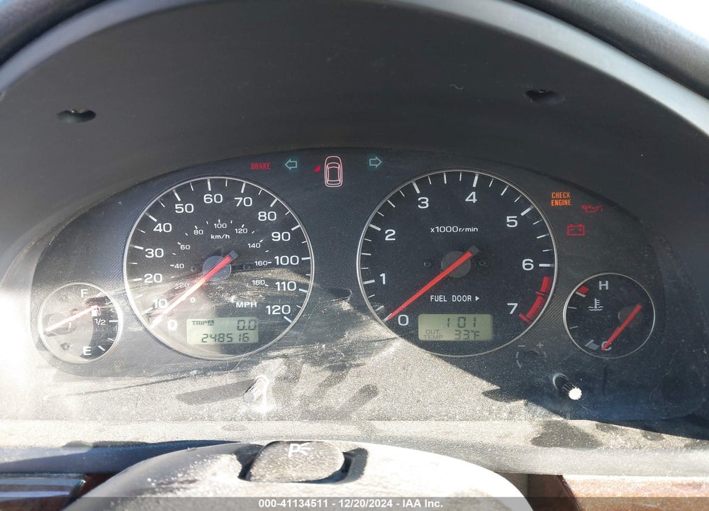 2003 SUBARU OUTBACK VIN: 4S3BH665836641969