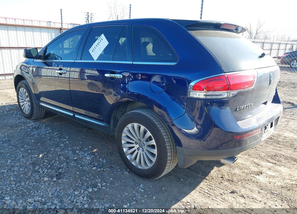 2011 LINCOLN MKX VIN: 2LMDJ6JK3BBJ12939