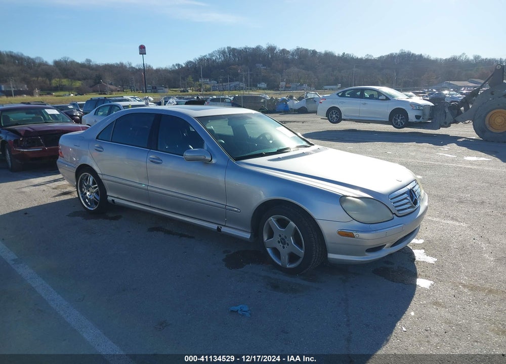 2001 MERCEDES-BENZ S 600 VIN: WDBNG78J61A137932