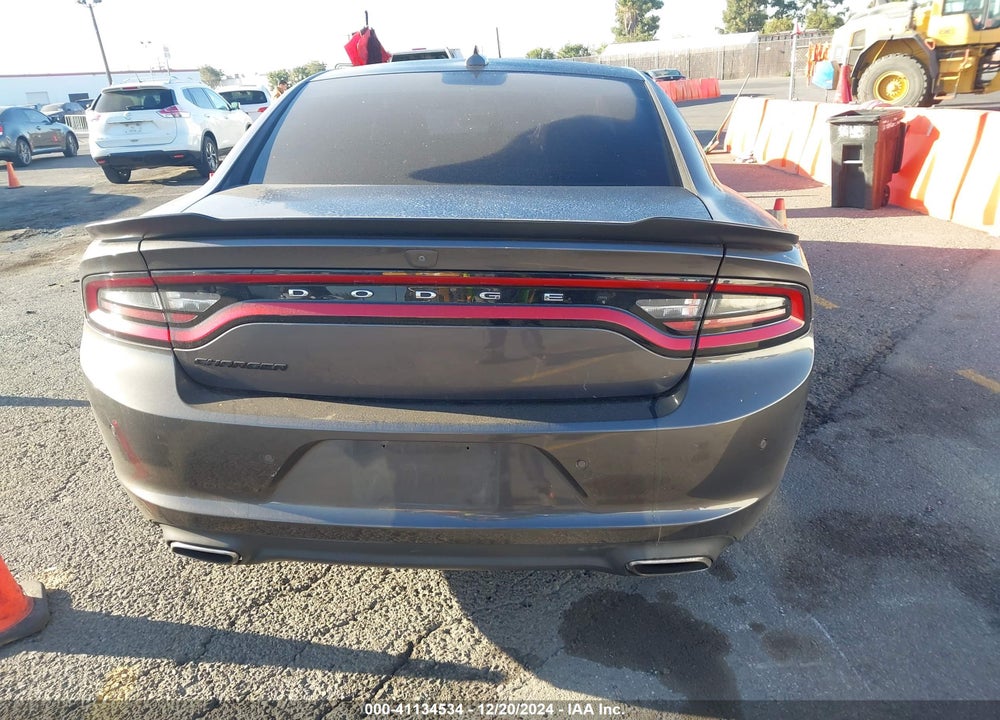 2019 DODGE CHARGER SXT RWD VIN: 2C3CDXBG6KH663208
