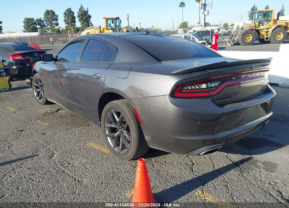 2019 DODGE CHARGER SXT RWD VIN: 2C3CDXBG6KH663208