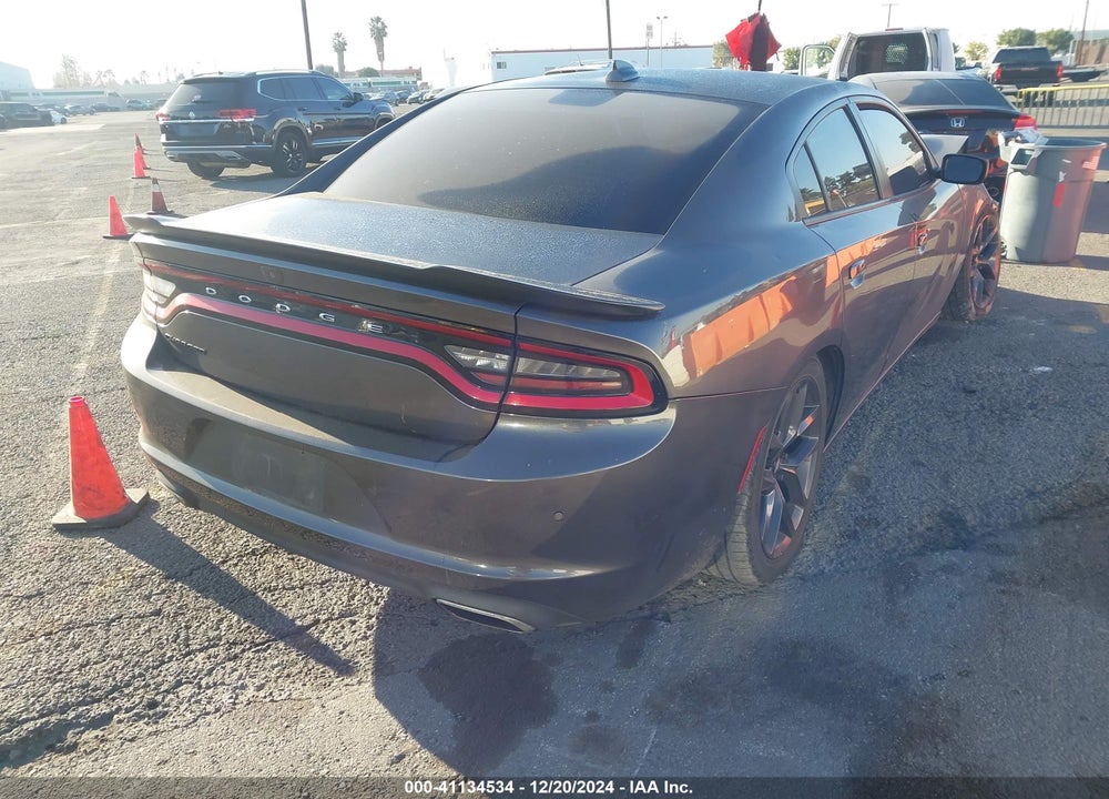 2019 DODGE CHARGER SXT RWD VIN: 2C3CDXBG6KH663208