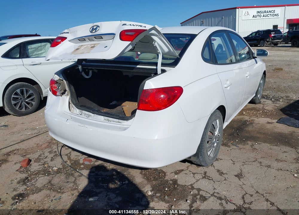 2010 HYUNDAI ELANTRA GLS VIN: KMHDU4AD0AU927004