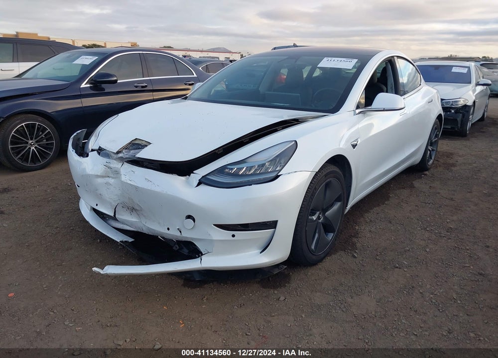 2018 TESLA MODEL 3 LONG RANGE/MID RANGE VIN: 5YJ3E1EA6JF044335