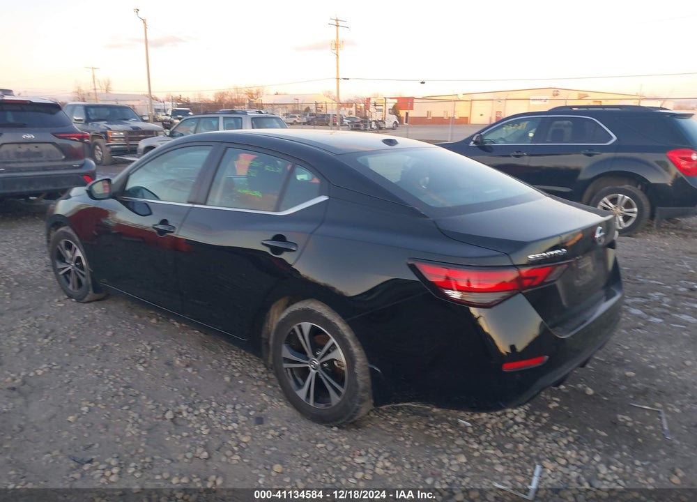 2022 NISSAN SENTRA SV XTRONIC CVT VIN: 3N1AB8CV8NY218725