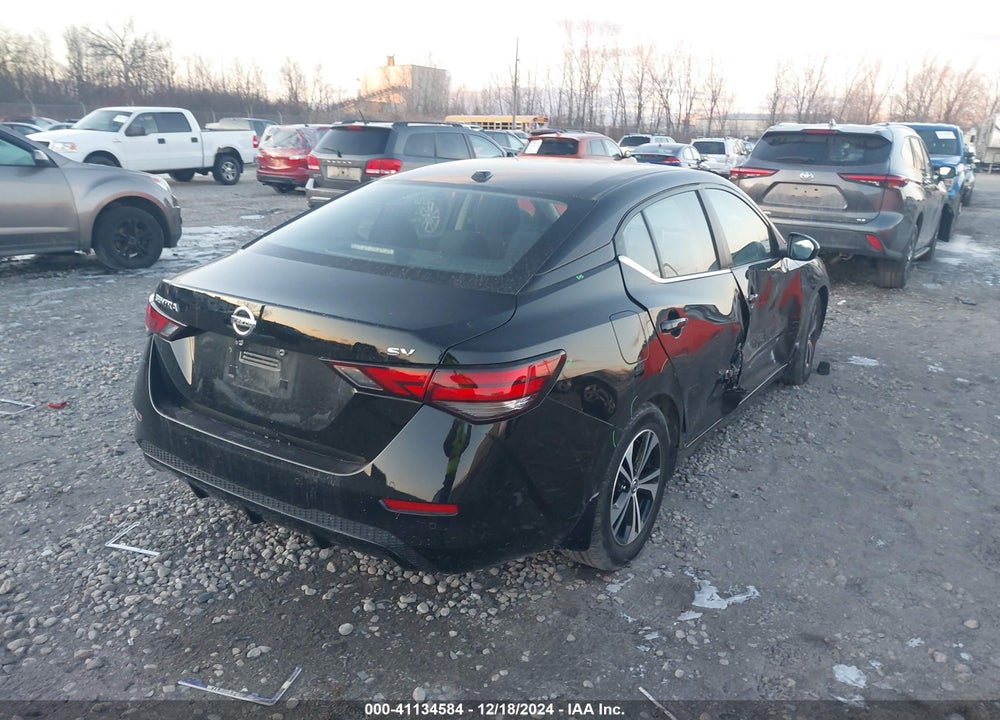 2022 NISSAN SENTRA SV XTRONIC CVT VIN: 3N1AB8CV8NY218725