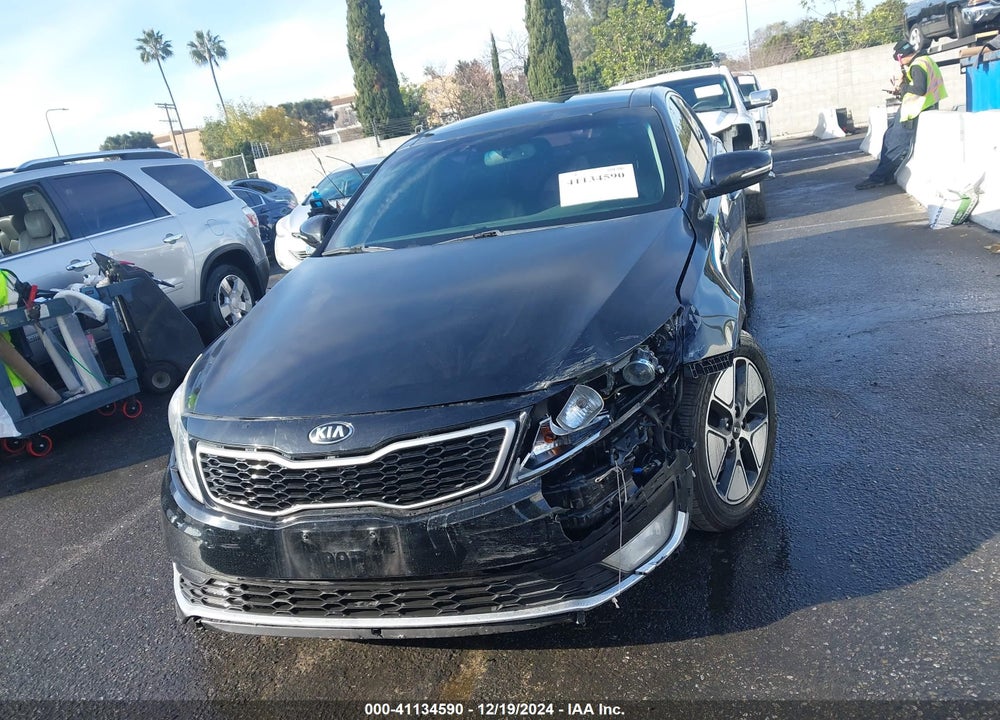 2013 KIA OPTIMA HYBRID VIN: KNAGM4AD8D5054065