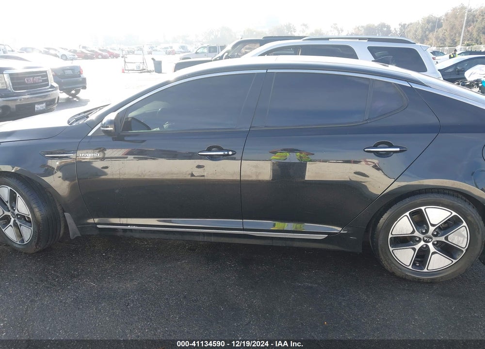 2013 KIA OPTIMA HYBRID VIN: KNAGM4AD8D5054065