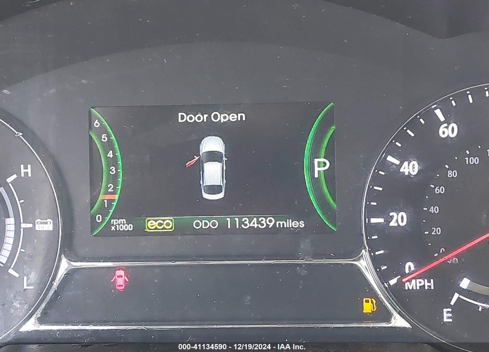 2013 KIA OPTIMA HYBRID VIN: KNAGM4AD8D5054065