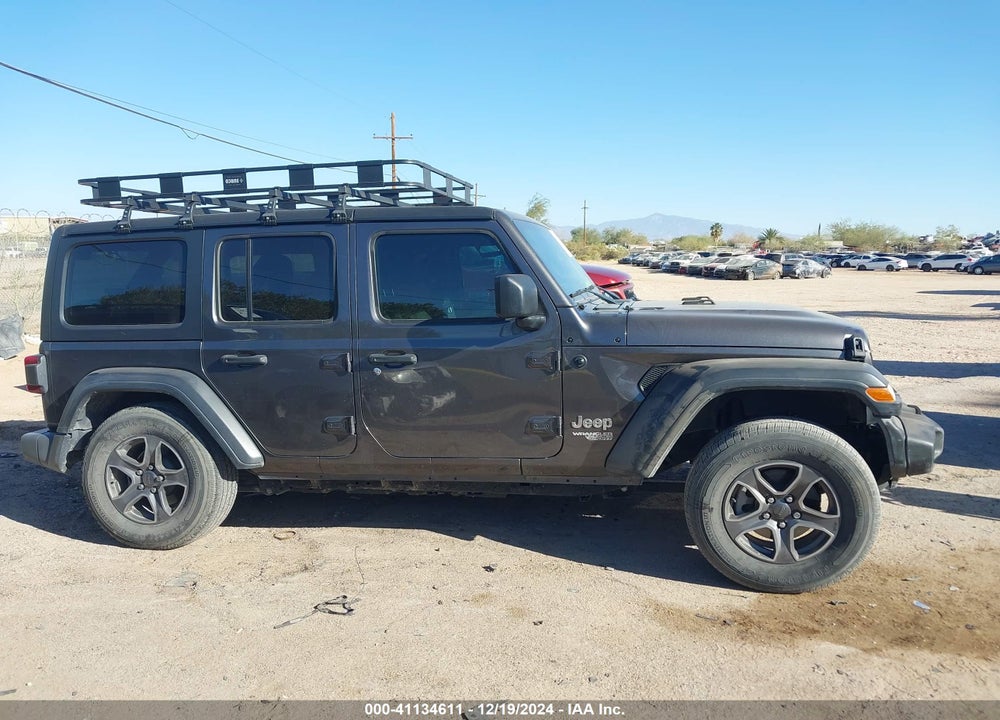 2018 JEEP WRANGLER UNLIMITED SPORT S 4X4 VIN: 1C4HJXDG2JW208881