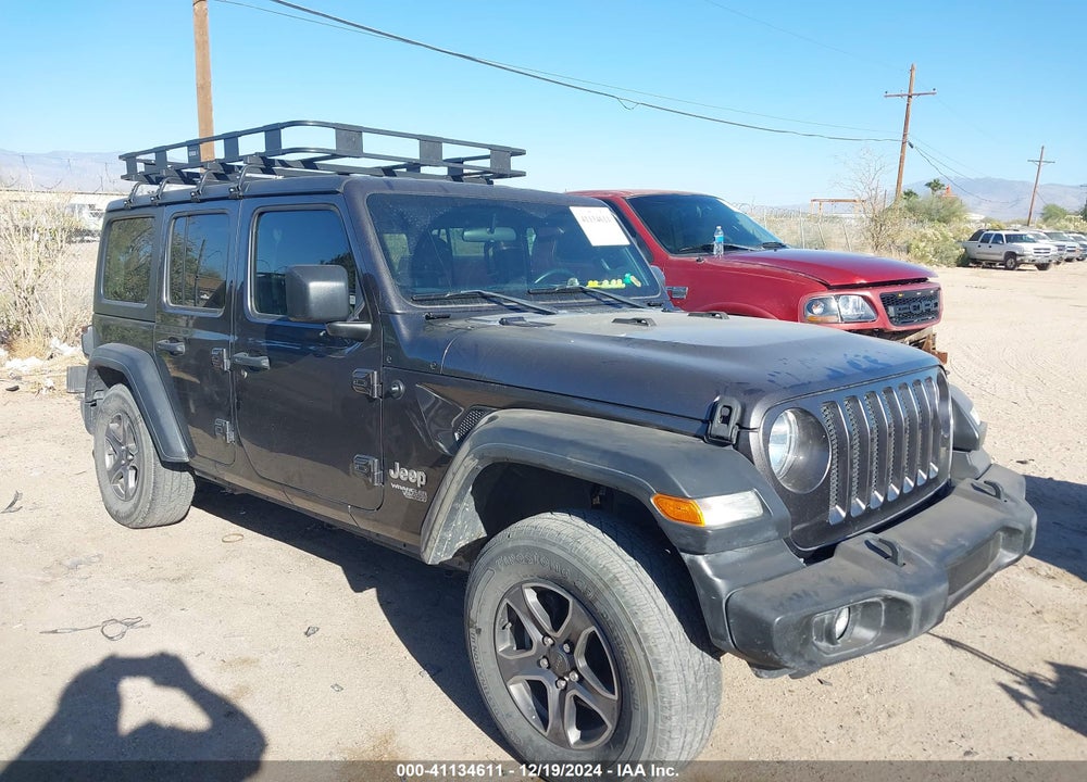 2018 JEEP WRANGLER UNLIMITED SPORT S 4X4 VIN: 1C4HJXDG2JW208881