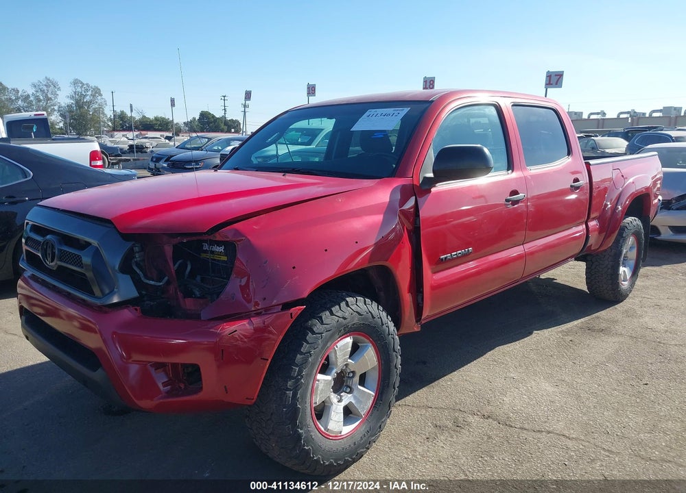 2014 TOYOTA TACOMA PRERUNNER V6 VIN: 3TMKU4HN9EM041641