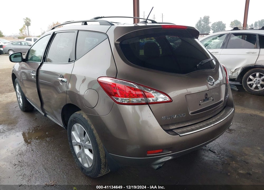 2011 NISSAN MURANO VIN: JN8AZ1MW2BW174431