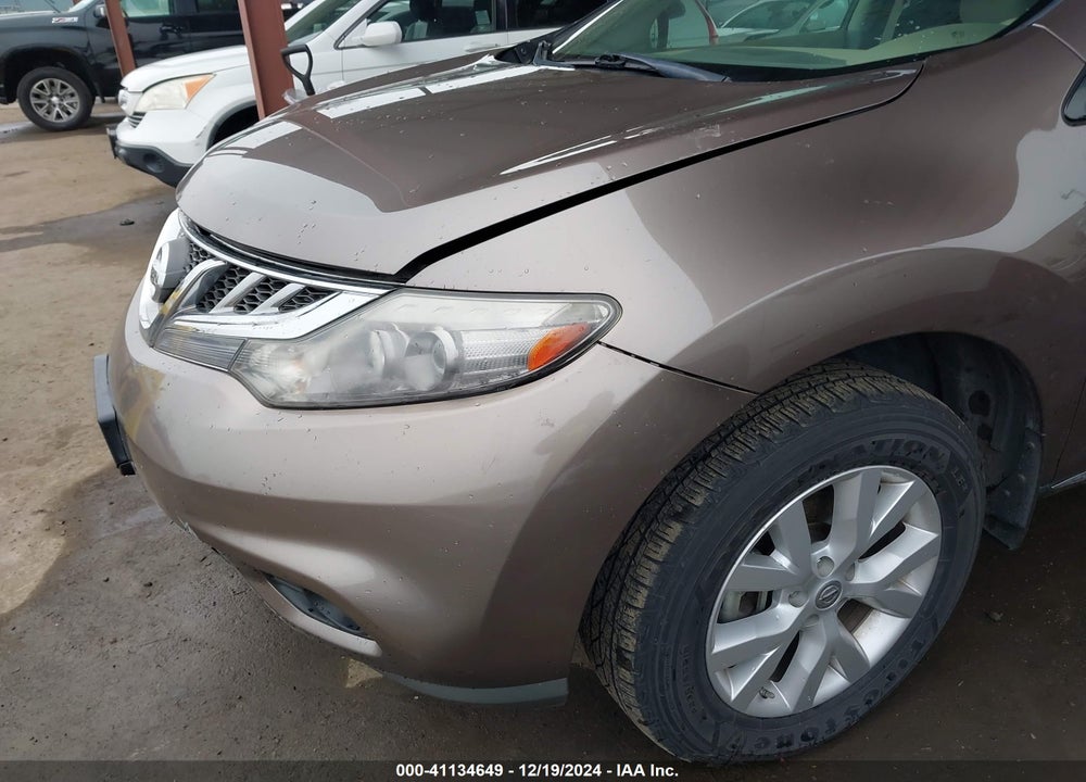 2011 NISSAN MURANO VIN: JN8AZ1MW2BW174431