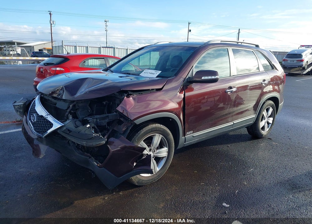 2012 KIA SORENTO EX VIN: 5XYKUDA67CG307073