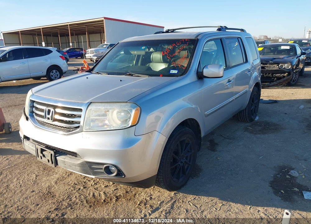 2012 HONDA PILOT EX-L VIN: 5FNYF3H57CB022263