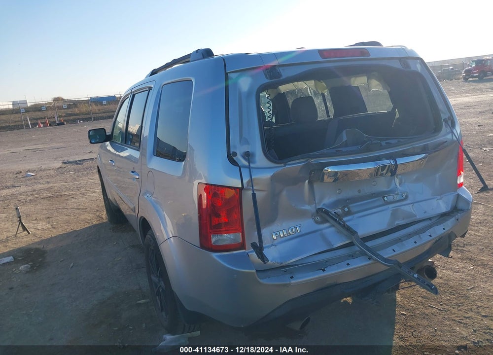 2012 HONDA PILOT EX-L VIN: 5FNYF3H57CB022263