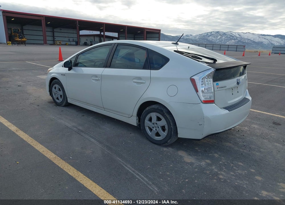 2011 TOYOTA PRIUS FOUR VIN: JTDKN3DU0B1376137