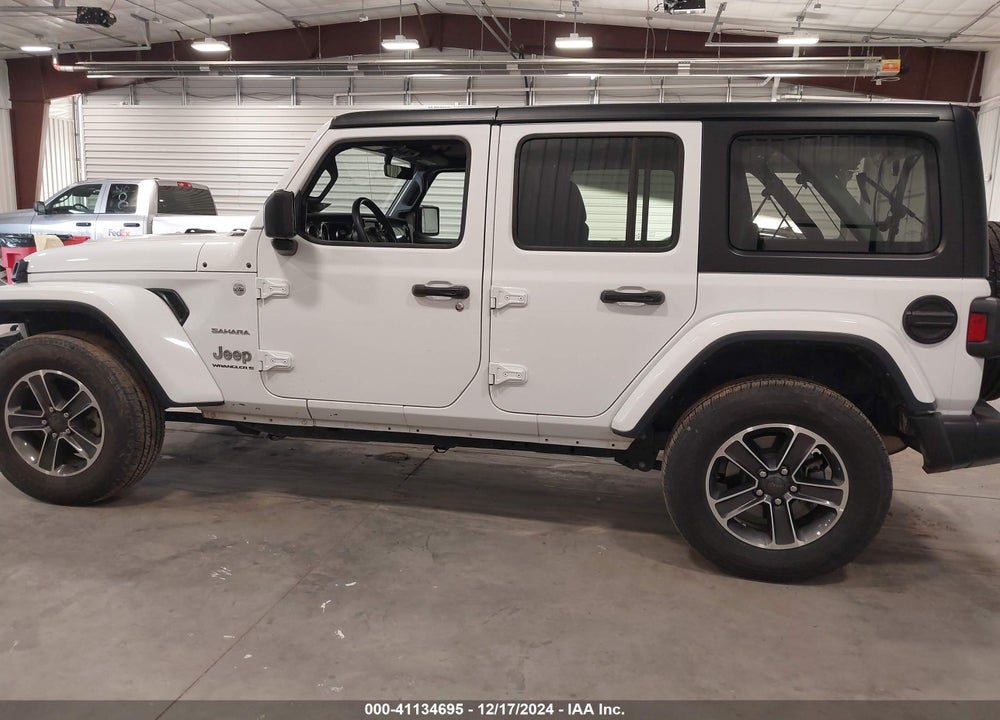 2023 JEEP WRANGLER 4-DOOR SAHARA 4X4 VIN: 1C4HJXEN9PW695020