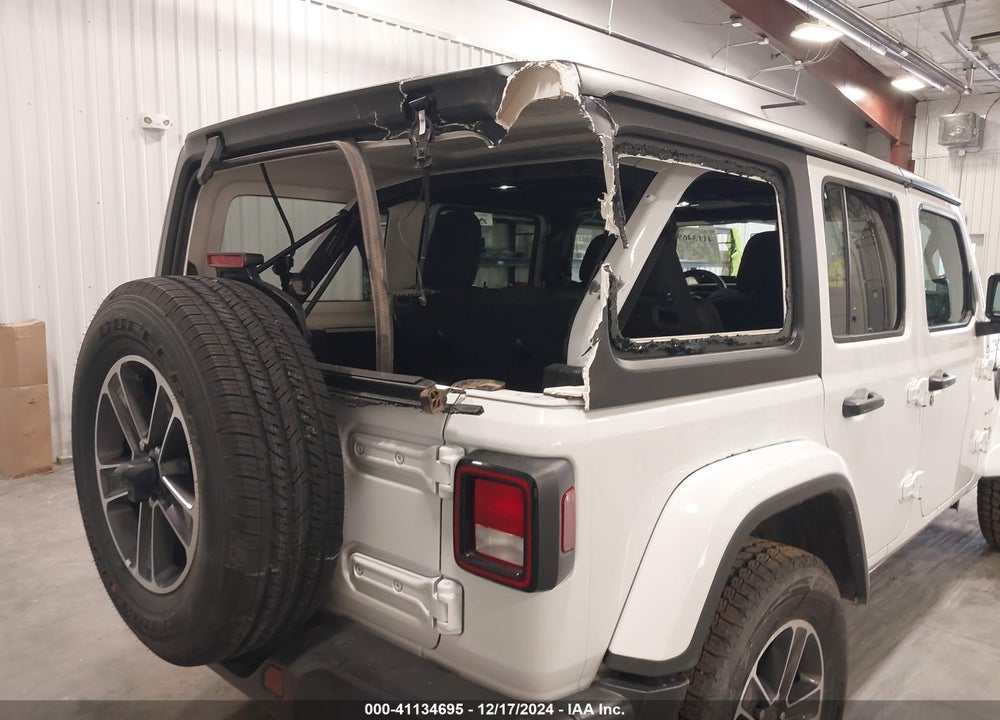 2023 JEEP WRANGLER 4-DOOR SAHARA 4X4 VIN: 1C4HJXEN9PW695020