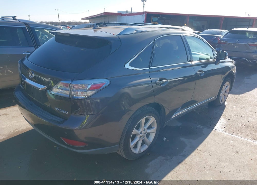 2010 LEXUS RX 350 VIN: 2T2ZK1BA8AC039791