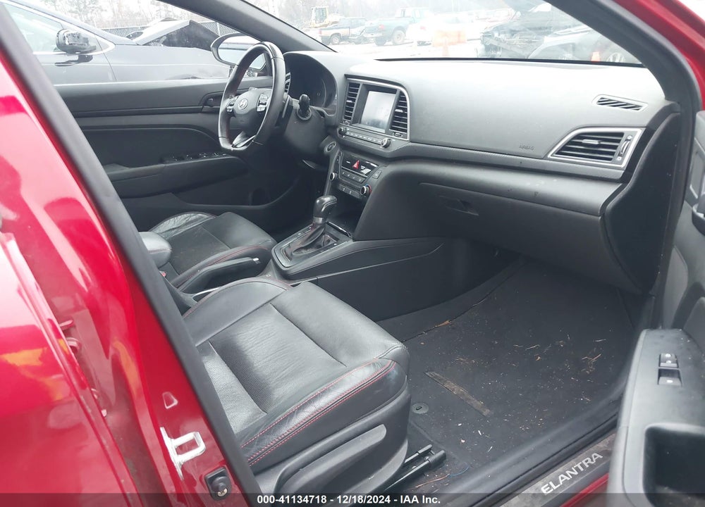 2018 HYUNDAI ELANTRA SPORT VIN: KMHD04LBXJU474114