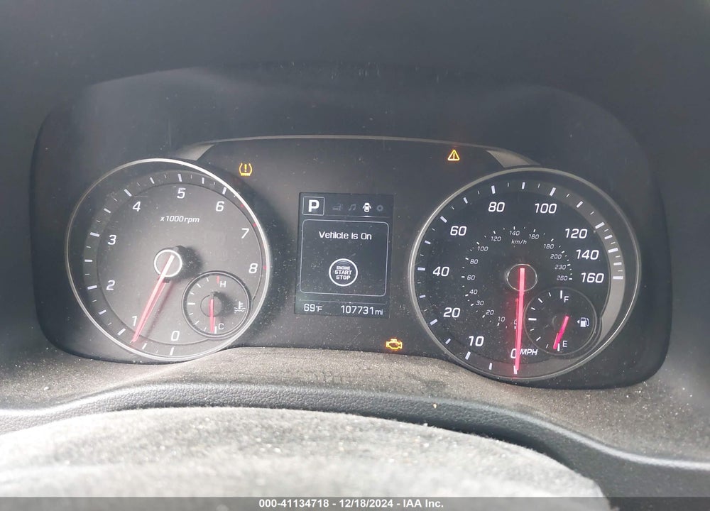 2018 HYUNDAI ELANTRA SPORT VIN: KMHD04LBXJU474114