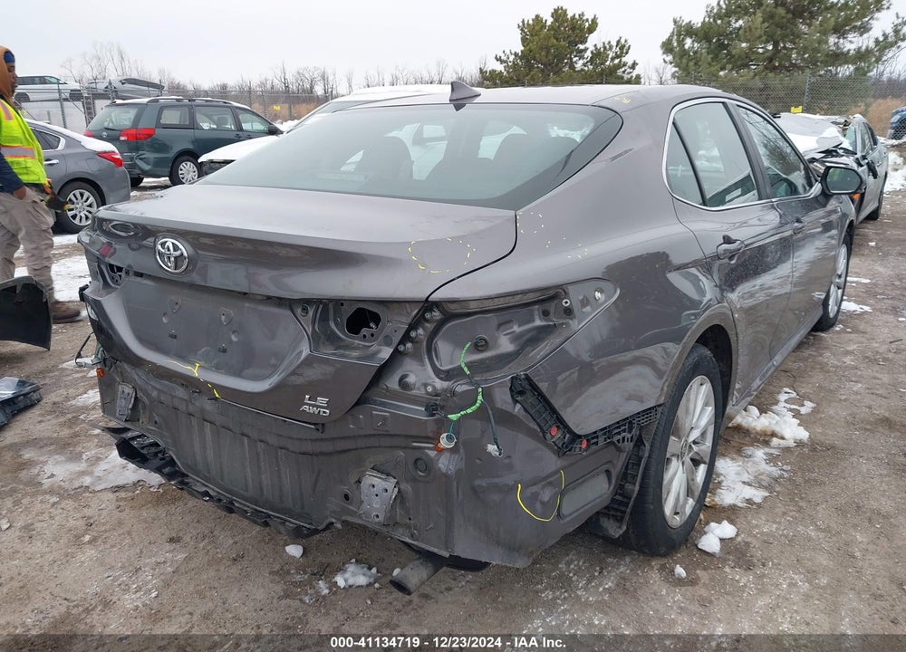 2020 TOYOTA CAMRY LE AWD VIN: 4T1C11BK2LU017888
