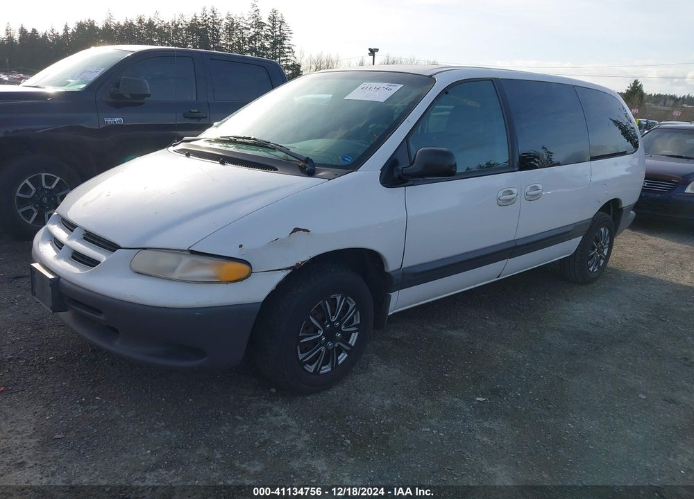 2000 DODGE GRAND CARAVAN SE VIN: 1B4GP44R1YB807599