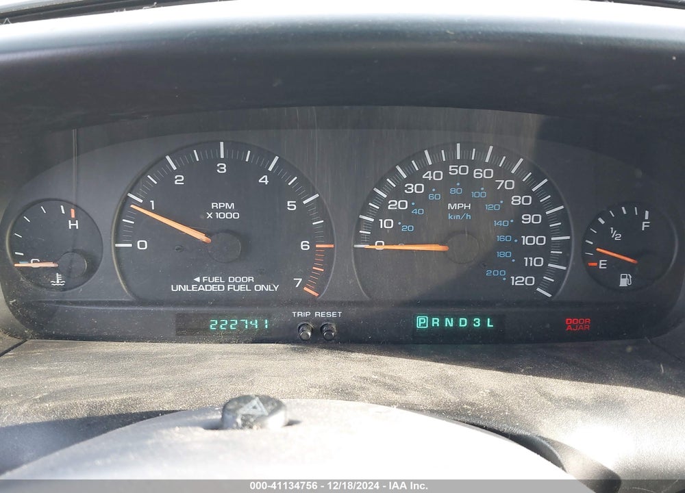 2000 DODGE GRAND CARAVAN SE VIN: 1B4GP44R1YB807599