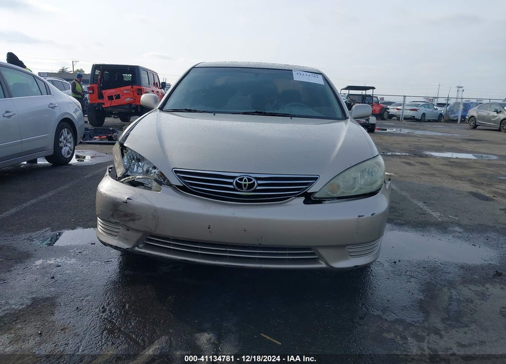 2005 TOYOTA CAMRY LE VIN: 4T1BE32K55U529000