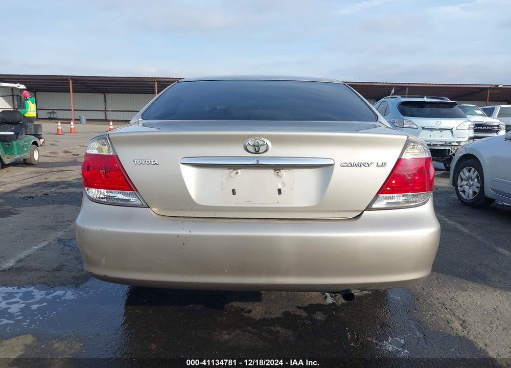 2005 TOYOTA CAMRY LE VIN: 4T1BE32K55U529000