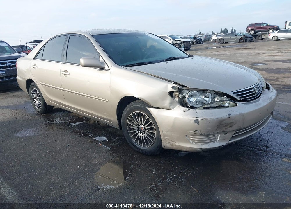 2005 TOYOTA CAMRY LE VIN: 4T1BE32K55U529000