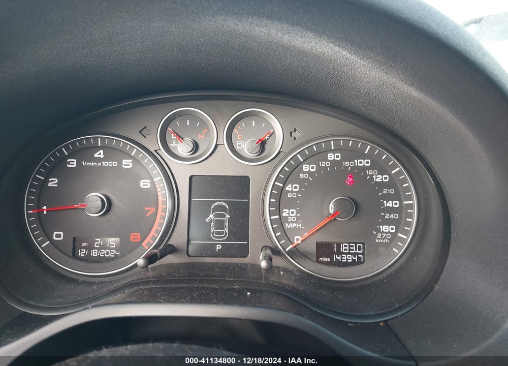 2010 AUDI A3 2.0T PREMIUM VIN: WAUMFAFM0AA018233